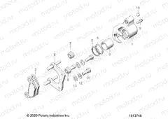 BRAKES | BRAKES, REAR CALIPER - A23SHE57AL/AS (1913748)