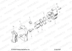 BRAKES | BRAKES, REAR CALIPER - G20GAE99F2/EFS/BFM/BCM/SFS/SC2 (C1912787)