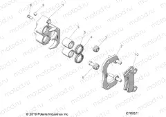 BRAKES | BRAKES, REAR CALIPER - G23GMK99A/99B (C700511)