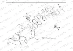 BRAKES | BRAKES, REAR CALIPER - R13XT9EFX (49RGRCALIPERRR12RZRXP4)
