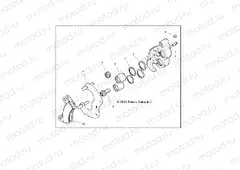 BRAKES | BRAKES, REAR CALIPER - R16RGE99A7/AE/AV (49RGRCALIPERRR14RZR1000)