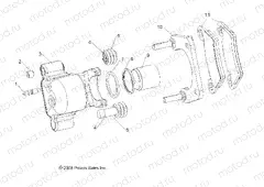 BRAKES | BRAKES, REAR CALIPER - R17RTED1F1/SD1C1 (49RGRCALIPERRR097004X4)