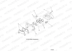 BRAKES | BRAKES, REAR CALIPER - R18RVAD1N1 (701851)