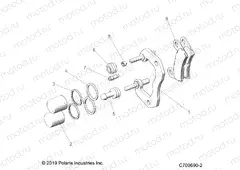 BRAKES | BRAKES, REAR CALIPER - R20T6A99A1/B1/E99A9/AM/AS/B9/BM/BS (C700690-2)