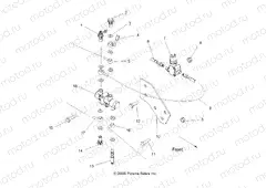 BRAKES | BRAKES, VALVE SYSTEM - A13MH50FF/FJ/FU (49ATVBRAKEVALVE075EFIIN)