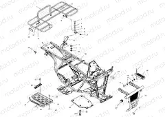 BUMPER and RACK MOUNTING - A00AA32AB (4960076007A007) | BUMPER and RACK MOUNTING - A00AA32AB (4960076007A007)