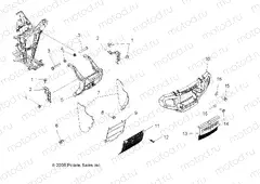 BUMPER MOUNTING - A07MH76FA (49ATVBUMPER07800EFIIN) | BUMPER MOUNTING - A07MH76FA (49ATVBUMPER07800EFIIN)