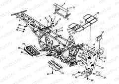 BUMPER/RACK MOUNTING - W98AE50A (4946394639a007) | BUMPER/RACK MOUNTING - W98AE50A (4946394639a007)