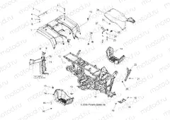 CAB | CAB, REAR, SEAT and FRAME - A07MH76FA (49ATVCABRR800EFI)