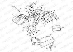 CAB/SEAT - A02FA09CA/CB/CC (4970887088B04) | CAB/SEAT - A02FA09CA/CB/CC (4970887088B04)
