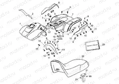 CAB/SEAT - A03FA09CA/CC/CD (4978857885B04) | CAB/SEAT - A03FA09CA/CC/CD (4978857885B04)