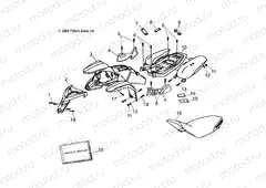 CAB/SEAT - A04KA09CA/CB (4991329132B04) | CAB/SEAT - A04KA09CA/CB (4991329132B04)