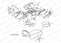 CAB/SEAT - A05FA09CA/CB/CC (4995069506B05) | CAB/SEAT - A05FA09CA/CB/CC (4995069506B05)