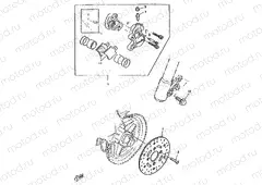 CALIBRE FRENO DELANTERA