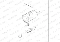 CALIFORNIA EVAPORATIVE EMISSIONS KIT