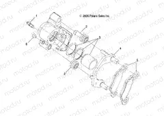 CALIPER | CALIPER, FRONT - A06GP50AA (4999201899920189B13)