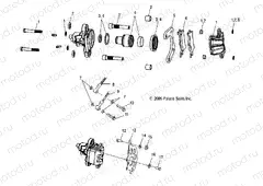 CALIPER MOUNTING | CALIPER MOUNTING, REAR - A06CA32AA/AB (4999202939920293B01)