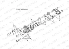 CALIPERS | CALIPERS, FRONT - A05PB20EA/EB/EC/ED (4999709970C02)