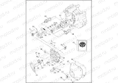 CAMSHAFTS AND CAM COVER - TWIN CAM 88⢠(1 OF 2)