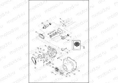 CAMSHAFTS AND CAMSHAFT COVER - TWIN CAM 103â¢