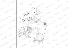 CAMSHAFTS and CAMSHAFT COVER - TWIN CAM 110â¢