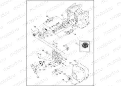 CAMSHAFTS & CAM COVER - TWIN CAM 88⢠(1 OF 2)