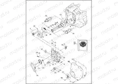 CAMSHAFTS & CAM COVER - TWIN CAM 88⢠(2 OF 2)
