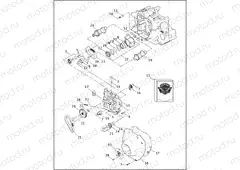CAMSHAFTS & CAM COVER - Twin Cam 88Bâ¢