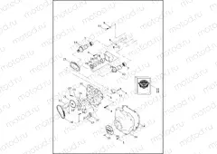 CAMSHAFTS & CAMSHAFT COVER - TWIN CAM 103⢠(2 OF 2)
