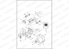 CAMSHAFTS & CAMSHAFT COVER - TWIN CAM 103â¢