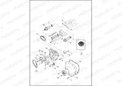 CAMSHAFTS & CAMSHAFT COVER - TWIN CAM 103â¢