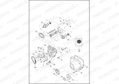 CAMSHAFTS & CAMSHAFT COVER - TWIN CAM 110â¢