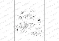CAMSHAFTS & CAMSHAFT COVER - TWIN CAM 110â¢