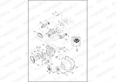 CAMSHAFTS & CAMSHAFT COVER - TWIN CAM 96⢠(1 OF 2)