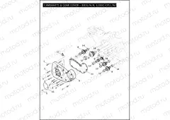 CAMSHAFTS & GEAR COVER - 883L/N/R, 1200C/CP/L/N/X
