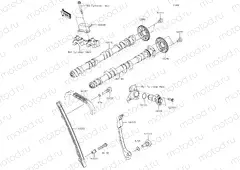 Camshafts & Tensioner