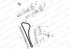 Camshafts & Tensioner