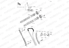 Camshafts & Tensioner