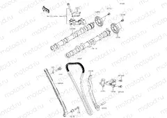 Camshafts & Tensioner