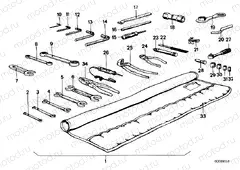 Car tool, supplementary kit