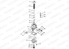 CARBURETOR 2x4 400L W947540 (4926752675C012) | CARBURETOR 2x4 400L W947540 (4926752675C012)