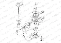CARBURETOR - A01CH50EB (4964466446D007) | CARBURETOR - A01CH50EB (4964466446D007)