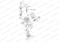 CARBURETOR - A04CH68AC/AF/AH/AJ/AT/AV (4994229422D11) | CARBURETOR - A04CH68AC/AF/AH/AJ/AT/AV (4994229422D11)