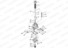 CARBURETOR - A99BA38CA (4949534953d001) | CARBURETOR - A99BA38CA (4949534953d001)