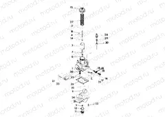CARBURETOR ASSEMBLY    350 2X4 - Update (4919821982039A) | CARBURETOR ASSEMBLY    350 2X4 - Update (4919821982039A)