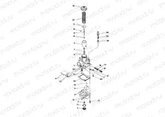 CARBURETOR ASSEMBLY 350 2X4 / W927539 (4922882288035A) | CARBURETOR ASSEMBLY 350 2X4 / W927539 (4922882288035A)