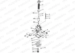 CARBURETOR (BLAZER) Trail Blazer W97BA25C (4940124012D005) | CARBURETOR (BLAZER) Trail Blazer W97BA25C (4940124012D005)