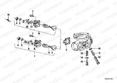Carburetor-choke body