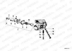 Carburetor-choke body