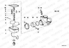 Carburetor-float assy/jet